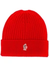 MONCLER RIBBED BEANIE