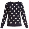 Rumour London Emmy Long Sleeve Polka Dot Jumper In Dot