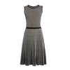 Rumour London Sienna Striped Fit-and-flare Dress In Fit-and-flare