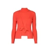 RUMOUR LONDON ERIKA AND ERIN CORAL TWO-PIECE MERINO WOOL SET