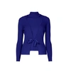Rumour London Erika And Erin Indigo Two-piece Merino Wool Set In Wool