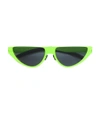 MYKITA Mykita + Martine Rose Kitt Green Cat Eye Sunglasses,2635383036482542150