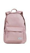 Herschel Supply Co Classic Mid Volume Backpack In Ash Rose
