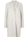 Harris Wharf London Single Breasted Coat - Neutrals In Neutrals