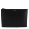 SAINT LAURENT SAINT LAURENT LOGO ZIPPED CLUTCH