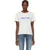 SAINT LAURENT White 'Babylone' T-Shirt