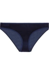 BASERANGE Bell modal-blend velour briefs