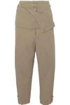 JW ANDERSON BELTED COTTON-CANVAS PANTS