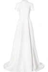 EMILIA WICKSTEAD VERONA OPEN-BACK MATELASSÉ GOWN