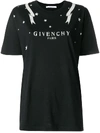 GIVENCHY GIVENCHY GEMINI ZODIAC PRINT T-SHIRT - BLACK