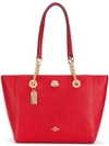 COACH COACH CARRYALL TOTE BAG - RED