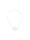 Anissa Kermiche Eye For An Eye Choker In Grey