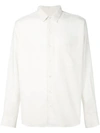 AMI ALEXANDRE MATTIUSSI AMI ALEXANDRE MATTIUSSI CLASSIC WIDE FIT SHIRT - 白色