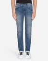 DOLCE & GABBANA MARTINI FIT JEANS,GY70LDG8AB7S9001