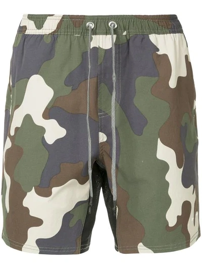 The Upside Camouflage Shorts - 多色 In Multicolour