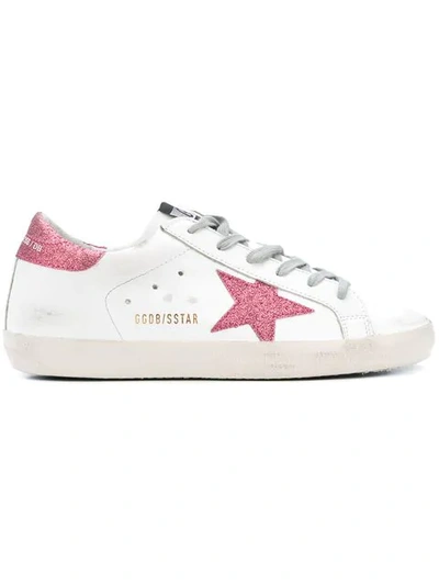 Golden Goose Superstar Sneakers In White