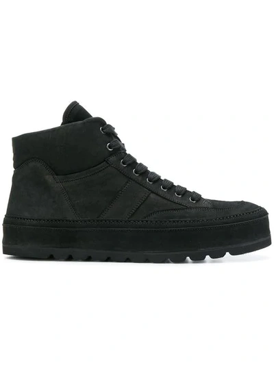 Ann Demeulemeester Lace-up Boots In Black