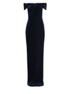 BLACK HALO Liliana Off-The-Shoulder Velvet Gown