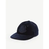 MONCLER BERRETTO VELVET COTTON CAP