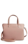 LONGCHAMP LE FOULONNE ZIP AROUND LEATHER TOTE - BEIGE,L1099021504