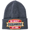 DSQUARED2 MEN'S WOOL BEANIE HAT  ICON,KNM000101W010212128