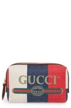 GUCCI LINEA MERIDA CANVAS COSMETICS CASE,5247899SBCG