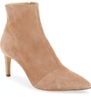 Rag & Bone Beha Suede Zip-up Booties In Nude Suede