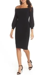 ALI & JAY STANDING STRONG OFF THE SHOULDER MIDI SWEATER DRESS,707-0205