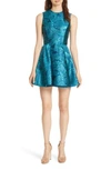 ALICE AND OLIVIA STASIA PAISLEY FIT & FLARE DRESS,CC808N52531