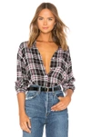 ABOUT US ABOUT US DAMON BUTTON UP SHIRT IN RED PLAID,ABOR-WS48