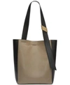 CALVIN KLEIN KARSYN LEATHER TOTE