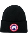 Canada Goose Arctic Disc Toque Beanie - Black In Default Title