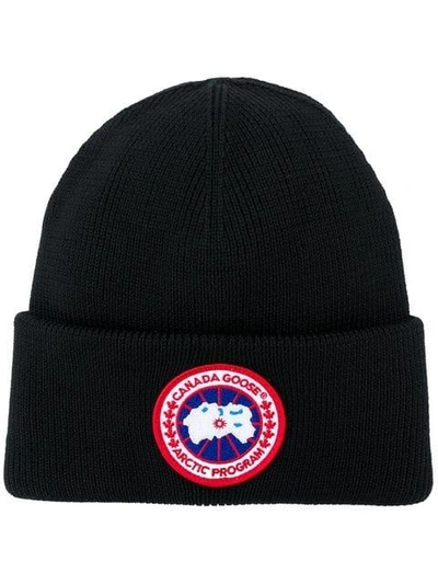 Canada Goose Arctic Disc Toque Beanie - Black In Default Title