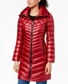 CALVIN KLEIN HOODED PACKABLE DOWN PUFFER COAT