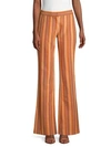 DEREK LAM Striped Cotton Trousers,0400099167776