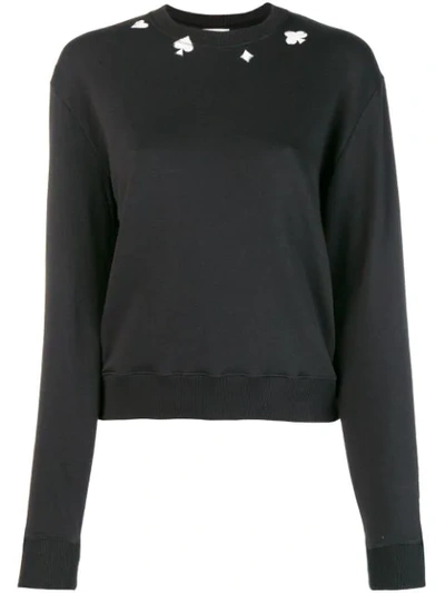 Saint Laurent Klassisches Sweatshirt - Schwarz In Black