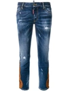 DSQUARED2 CROPPED JEANS