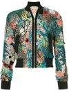 ELIE SAAB EMBELLISHED BOMBER JACKET