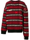 CALVIN KLEIN 205W39NYC CHUNKY KNIT JUMPER