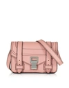 PROENZA SCHOULER PS1+ DEEP BLUSH GRAINY LEATHER MINI CROSSBODY BAG,10669405