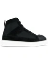 VERSACE VERSACE NYX HI TOP SNEAKERS - BLACK