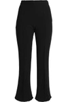 MARCO DE VINCENZO WOMAN CREPE FLARED trousers BLACK,GB 5016545970284966