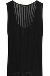 dressing gownRTO CAVALLI WOMAN OPEN-KNIT TOP BLACK,AU 110842752111884
