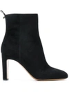 EMPORIO ARMANI EMPORIO ARMANI HEELED ANKLE BOOTS - BLACK