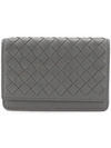 BOTTEGA VENETA WOVEN FOLDOVER WALLET