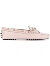 Tod's Gommino Loafers In Pink