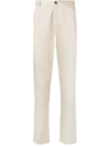 BURBERRY BURBERRY SLIM FIT CHINO TROUSERS - NUDE & NEUTRALS