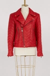 GUCCI QUILTED LEATHER BIKER JACKET,526789/XG666/6544