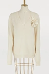 GUCCI WOOL AND CASHMERE SWEATER,526718/X9W70/9101