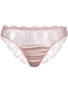 FLEUR OF ENGLAND ANTOINETTE EMBROIDERED BRIEF